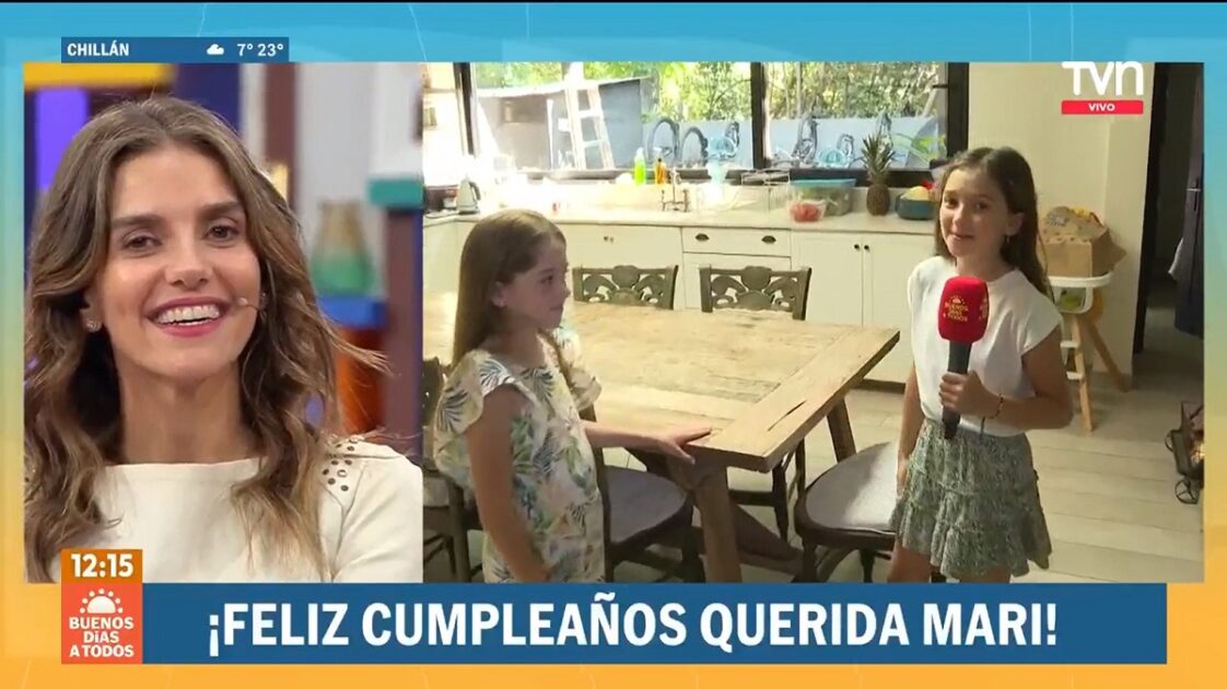 María Luisa Godoy fue sorprendida por sus hijos en el BDAT por cumpleaños: “Precioso el regalo”