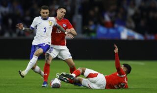 Francia venció a la 'Roja' en partido amistoso