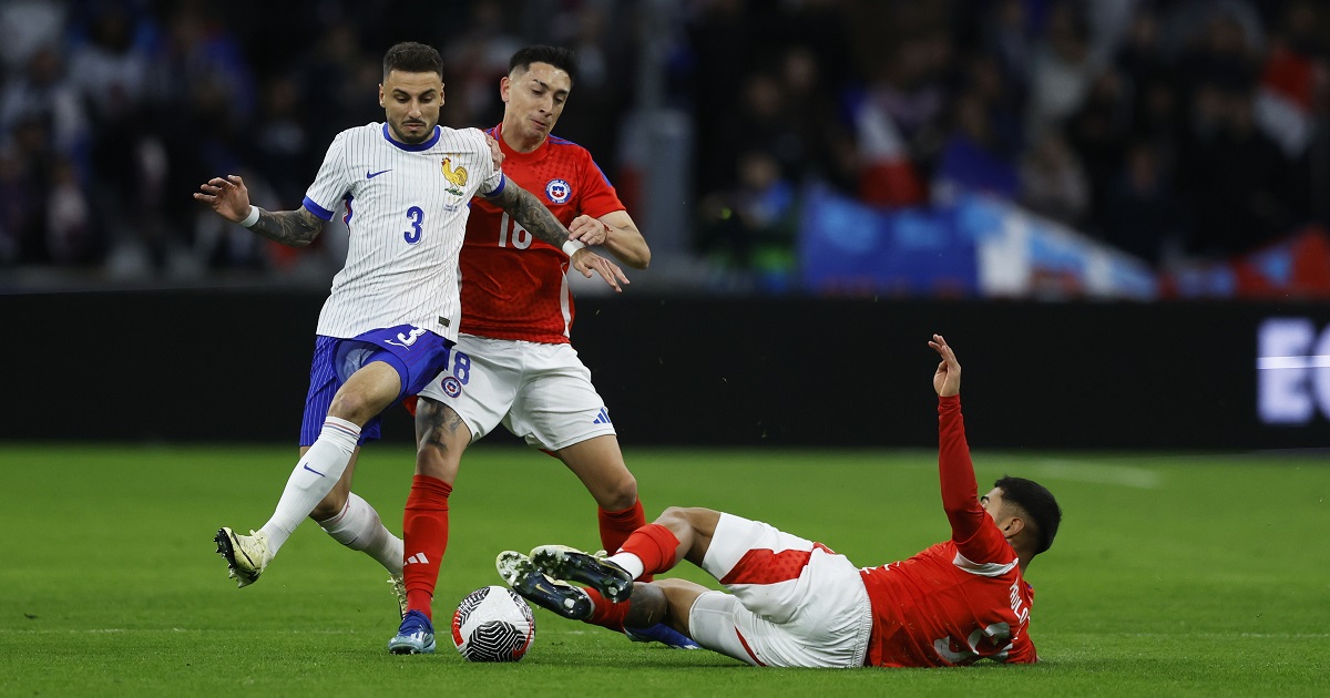 Francia venció a la 'Roja' en partido amistoso