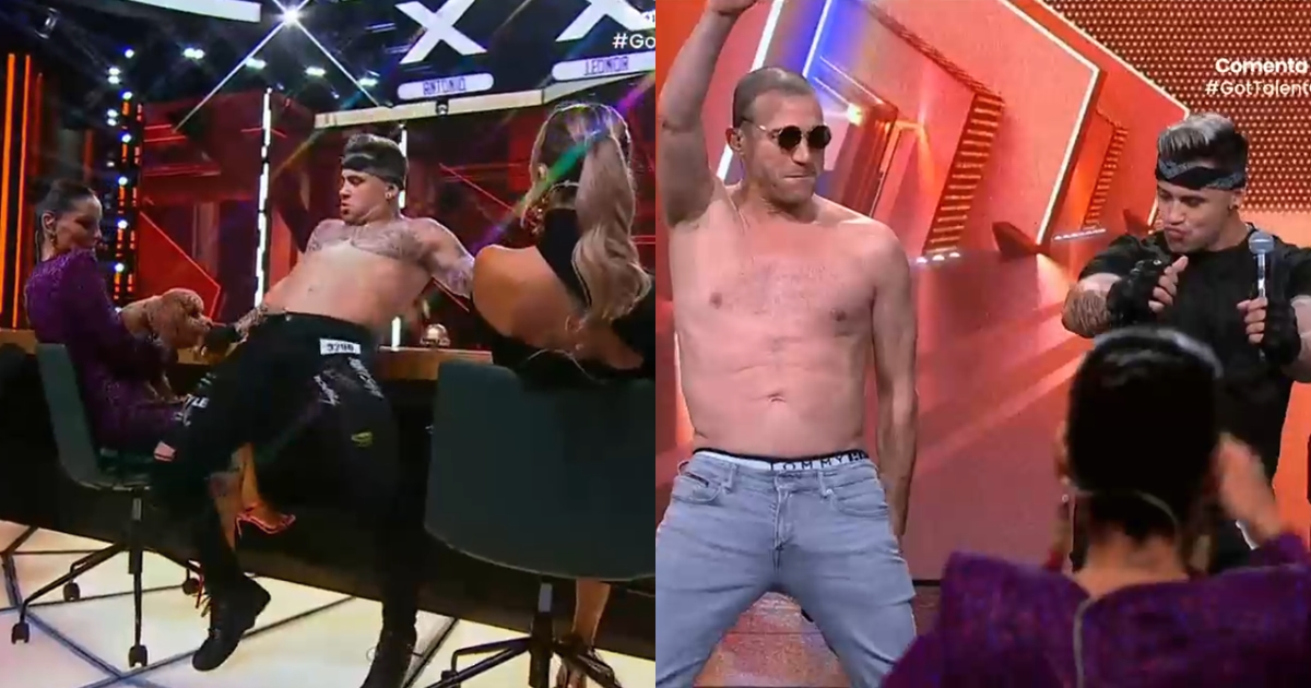 Stripper dejó sin palabras a jurado de Got Talent Chile con sensual show