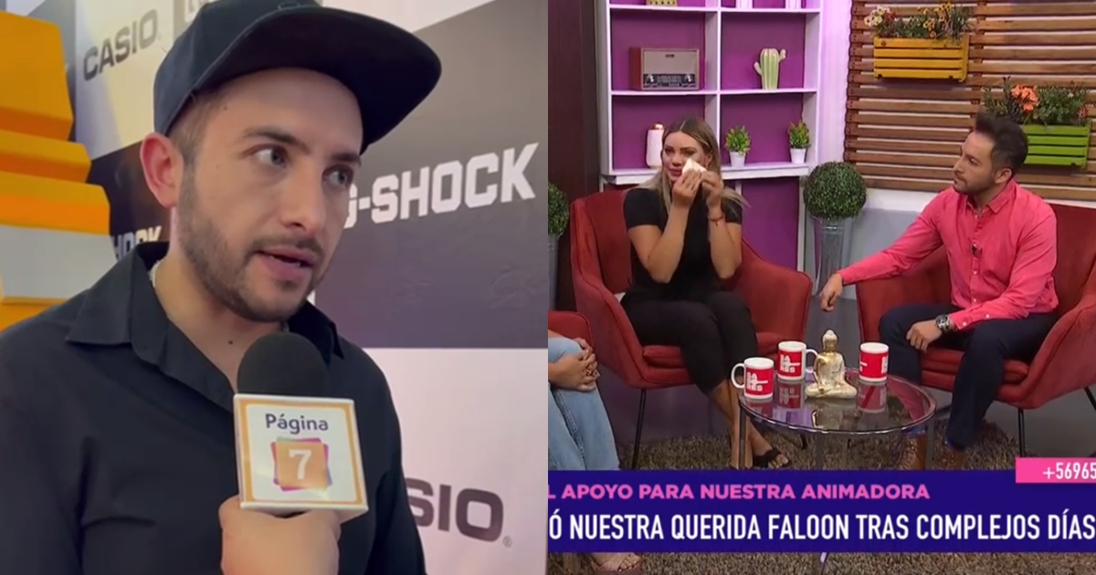 Hugo Valencia habló de la reaparición de Faloon Larraguibel en TV y dichos de Pineda: "Discrepo"