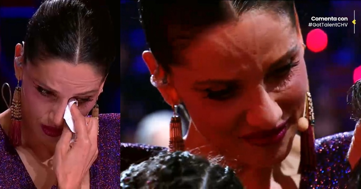 Leonor Varela se emocionó hasta las lágrimas en Got Talent Chile