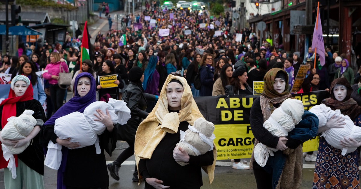 Marcha en Puerto Montt por el 8M