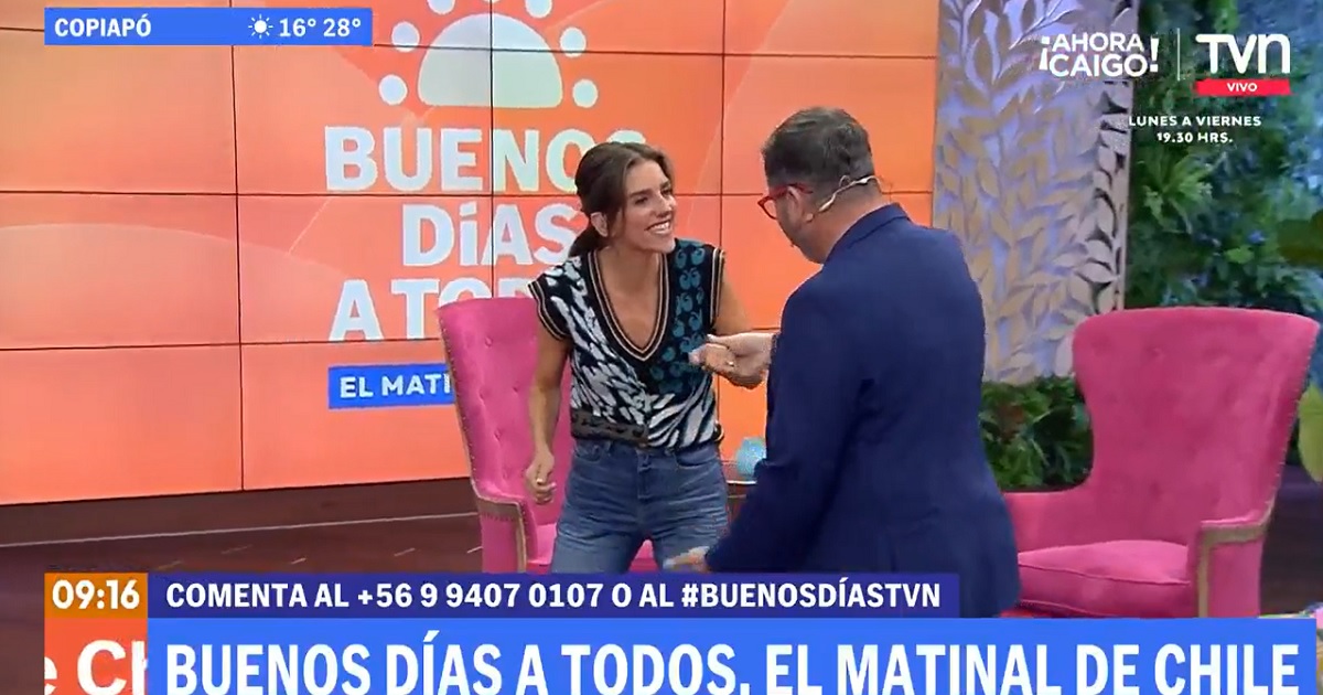 María Luisa Godoy llegó atrasada al matinal de TVN
