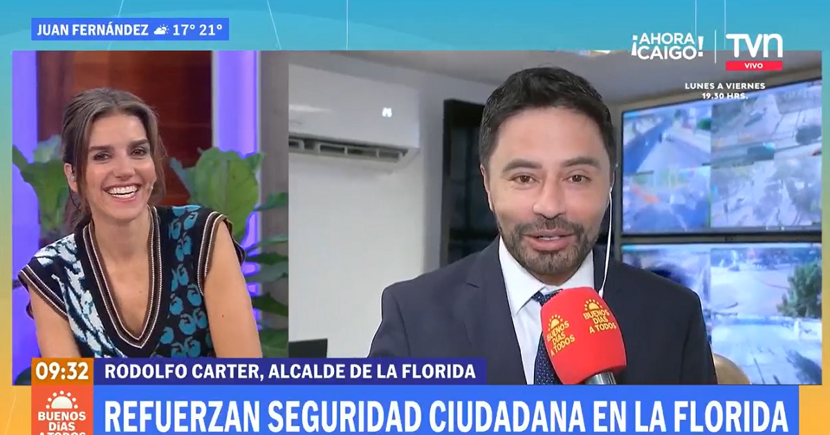 María Luisa Godoy recibió broma de Rodolfo Carter