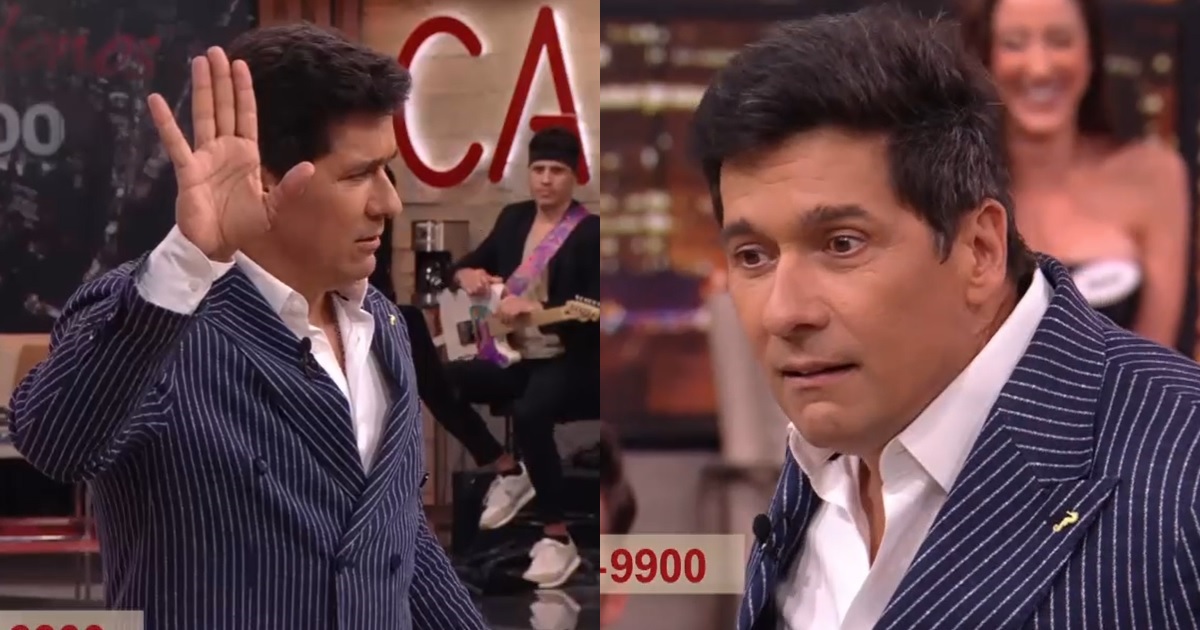 Rafael Araneda pasó "vergüenza" en su programa en EEUU