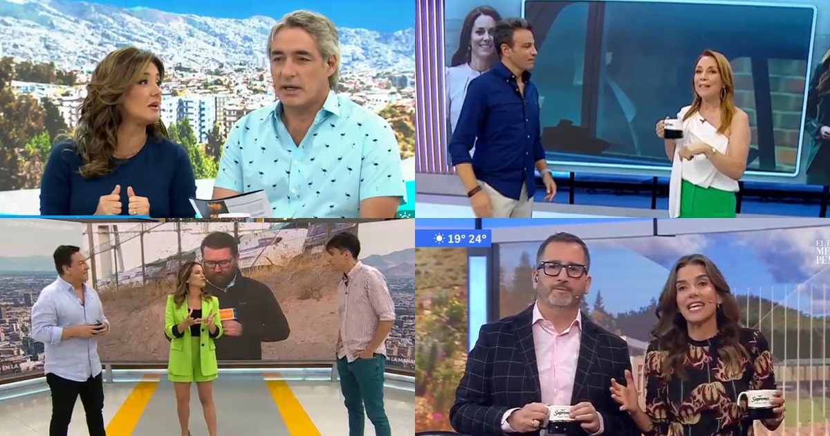 ¿Qué canal se quedó con el bloque matinal este martes 12 de marzo?