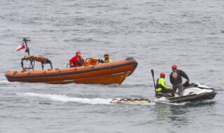 retiran cuerpo de joven en lago ranco