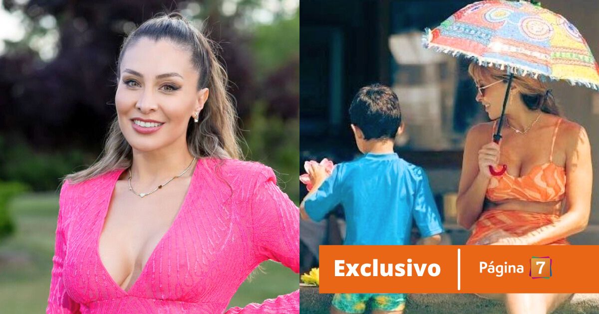 A punto de cumplir 8 años: Sabrina Sosa evidenció lo grande que está su hijo con Claudio Valdivia