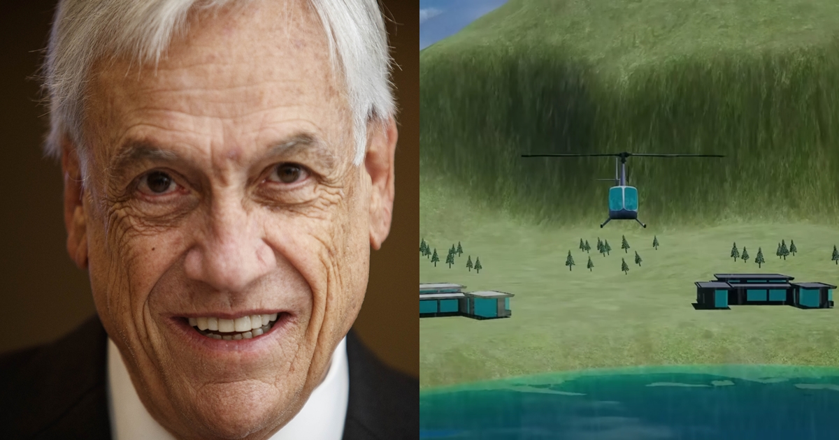 Video simula cómo habría sido accidente de Sebastián Piñera en el Lago Ranco