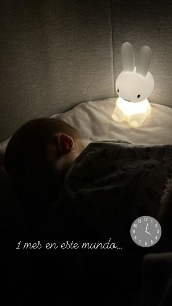 Soledad Onetto celebró primer mes de su hijo Borja con tiernas imágenes