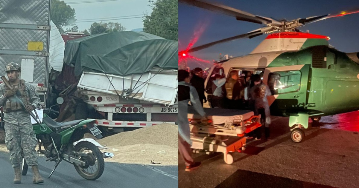 Accidente en Ruta 5 Sur: paciente grave debió ser trasladado en helicóptero tras corte de tránsito