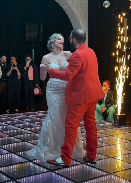 Matrimonio de Nicolás Copano y Lady Ganga