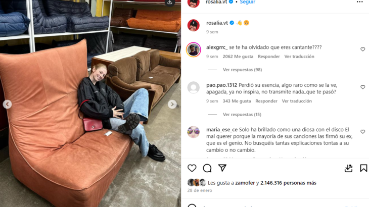 Rosalía | Instagram