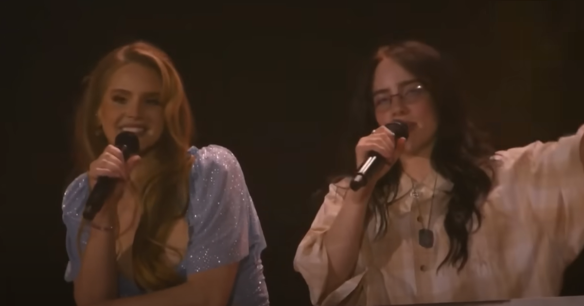 Sueño cumplido: Lana Del Rey cantó con Billie Eilish y sus fans "enloquecieron"