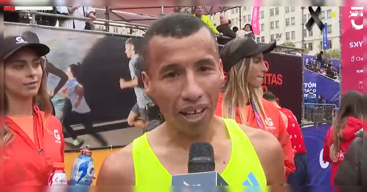 Carabinero Mauricio Flández dio emotivo mensaje en Maratón de Santiago tras crimen en Cañete