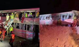Confirman segundo fallecido en fatal accidente de bus de turistas en San Pedro de Atacama