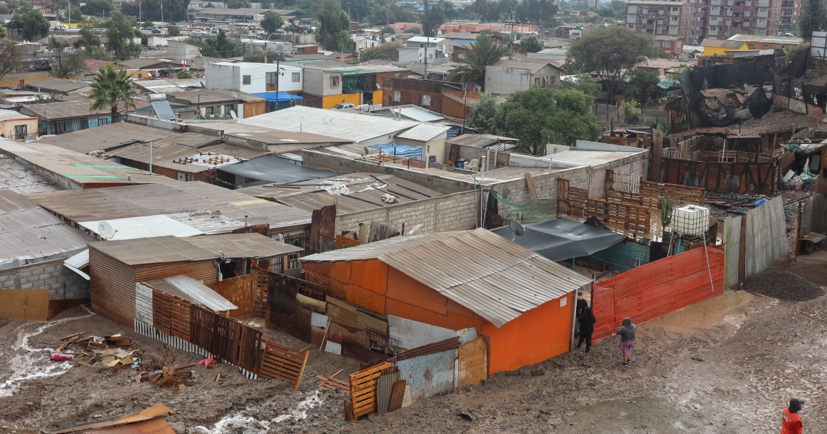 albergues tras sistema frontal en Atacama