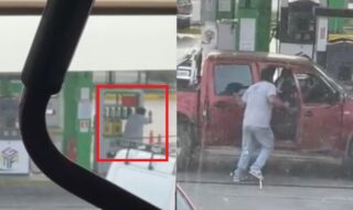 Video muestra balacera en estación de servicio en Cabrero: se trataría de un ajuste de cuentas