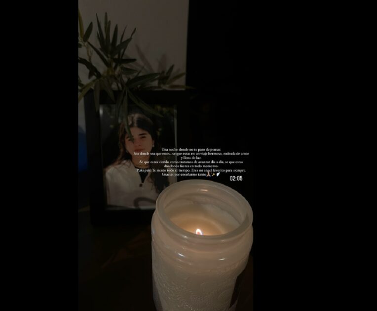 Tere Commentz compartió emotivo mensaje para su fallecida prima