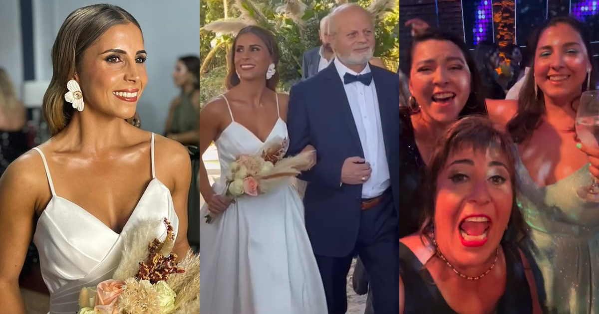 Hija del Helhue Sukni celebró su matrimonio con movida fiesta: destacó con bello look de novia