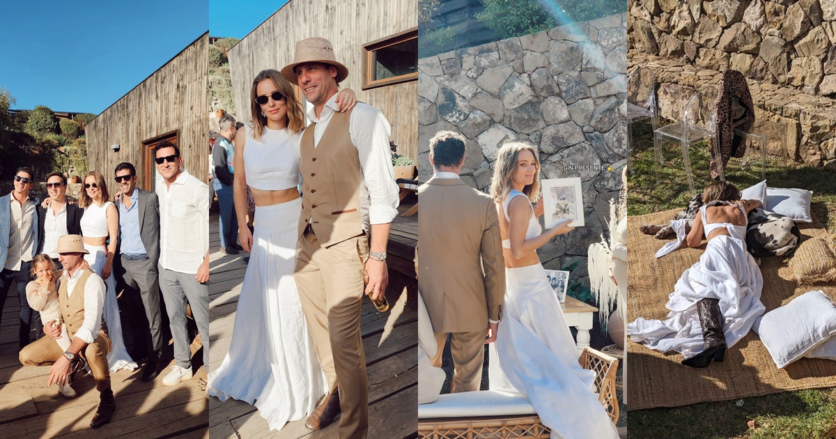 Kika Silva publicó imágenes de su matrimonio con Gonzalo Valenzuela