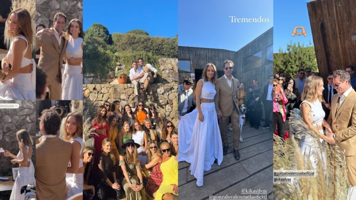 Kika Silva publicó imágenes de su matrimonio con Gonzalo Valenzuela