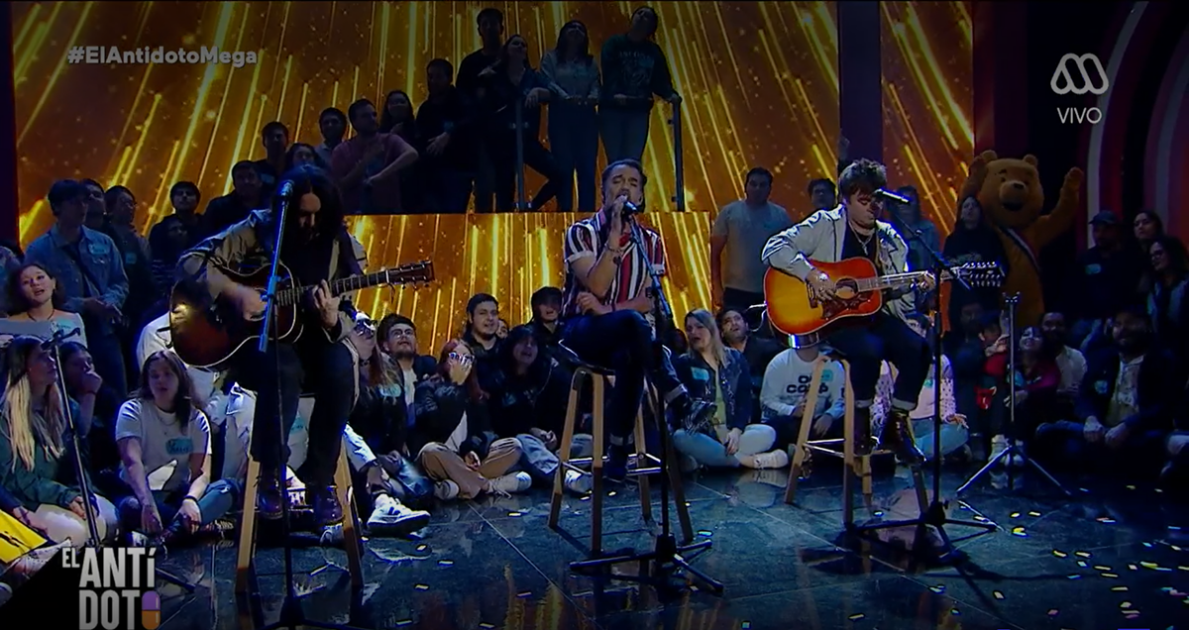 Los Bunkers sorprendieron con participación en El Antídoto: tocaron en vivo y actuaron en sketch