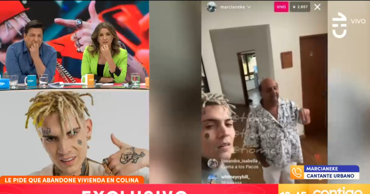 Marcianeke se defendió de acusaciones por deuda de arriendo: “Nos amenazó con sicarios”