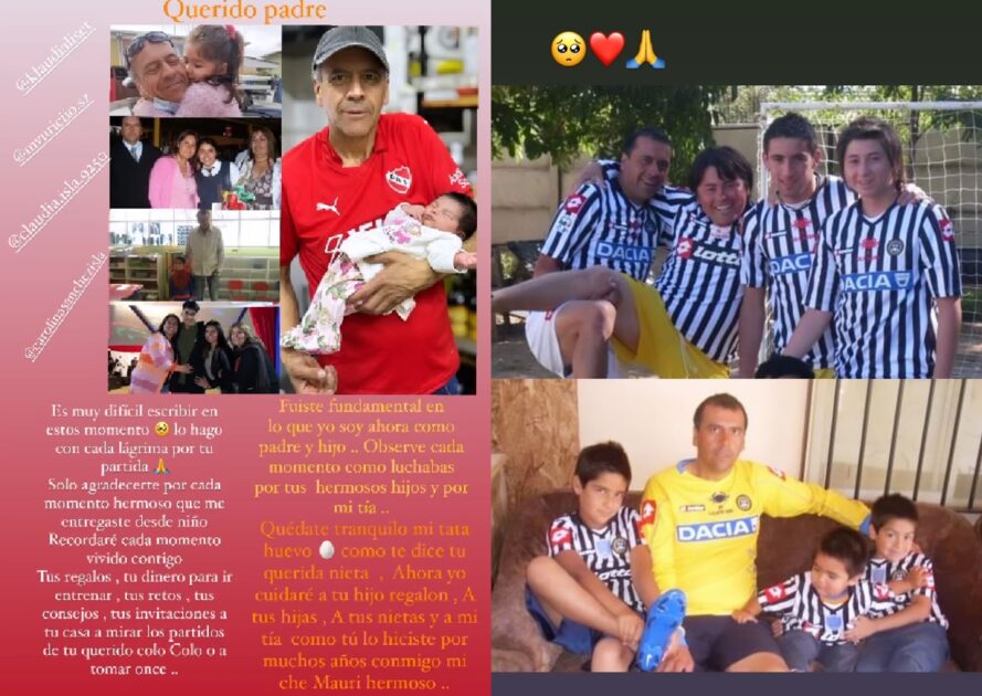 La sensible pérdida familiar que enluta a Mauricio Isla: "Es muy difícil escribir en estos momentos"