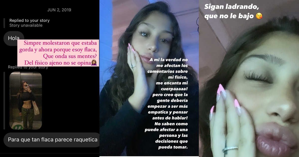 Trini Neira respondió mensaje hater