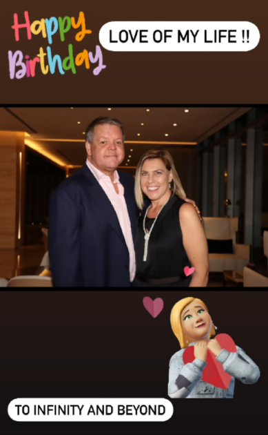 Vivi Kreutzberger y tierno saludo a su esposo
