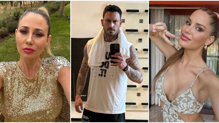 Gisse Gallardo, Mauricio Pinilla y Gala Caldirola