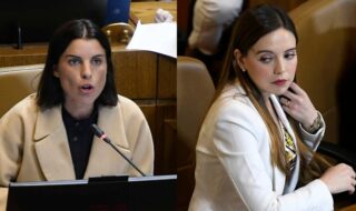 Maite Orsini y Camila Flores