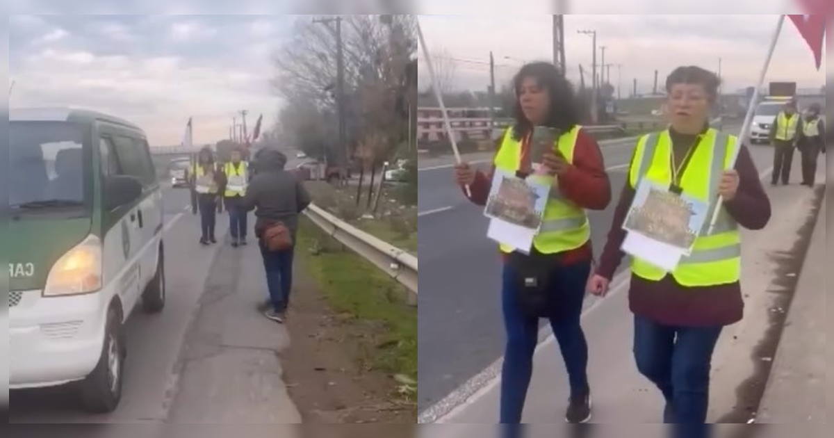 Mujer camina de Talca a La Moneda para exigir casa… pero fue beneficiada en 1995 y vendió su hogar