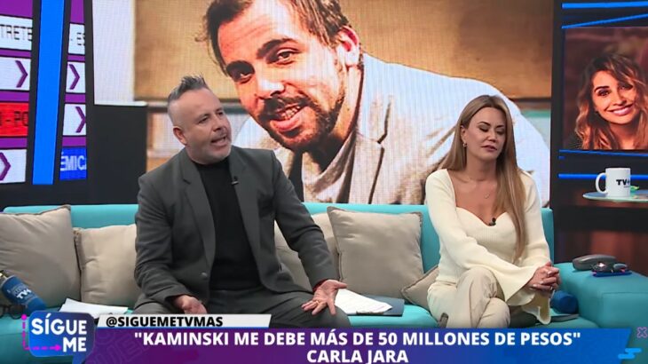 Carla Jara detalló millonaria deuda de Francisco Kaminski