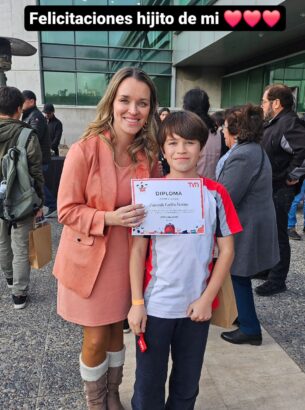 Carla Zunino chocheó con importante premio que TVN le otorgó a su hijo Facundo: "Es seco"