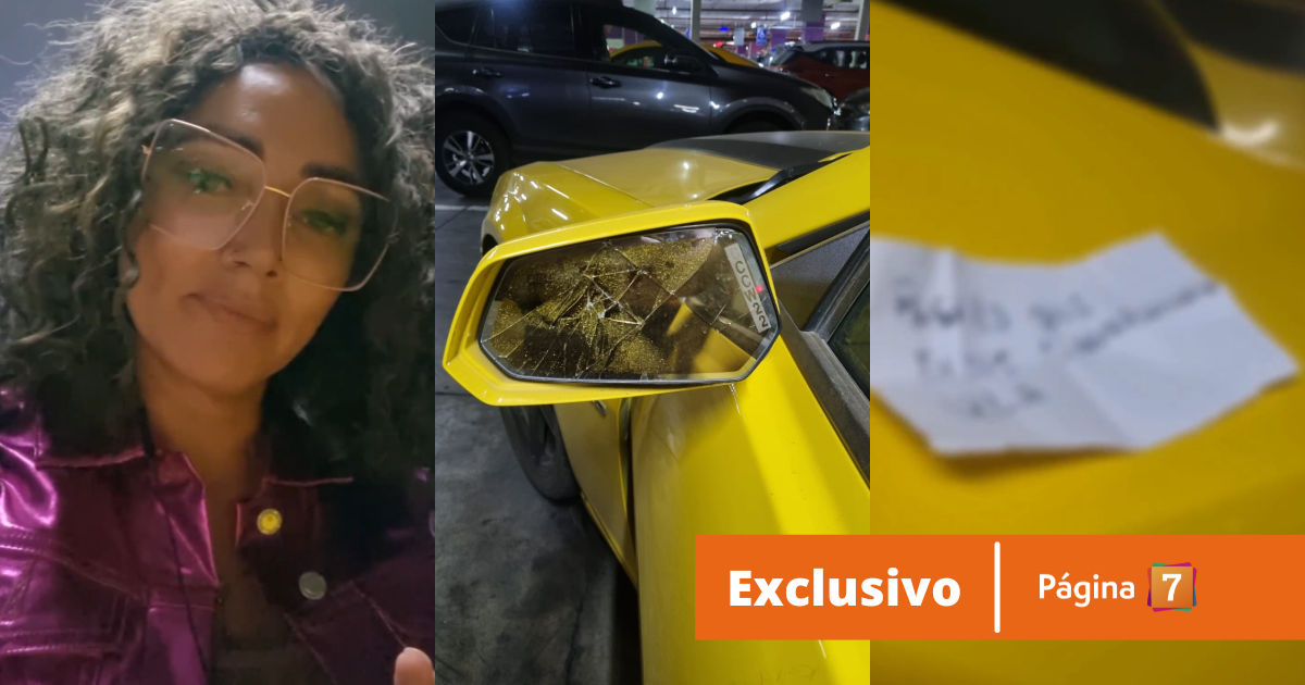 Carolina Molina acusa persecución tras dos ataques a su auto: le dejaron papel con amenazas