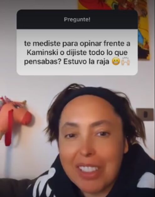 Chiqui Aguayo respondio pregunta sobre encuentro con Kaminski en PH