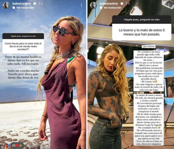 Daniela Castro aclaró su situación sentimental actual