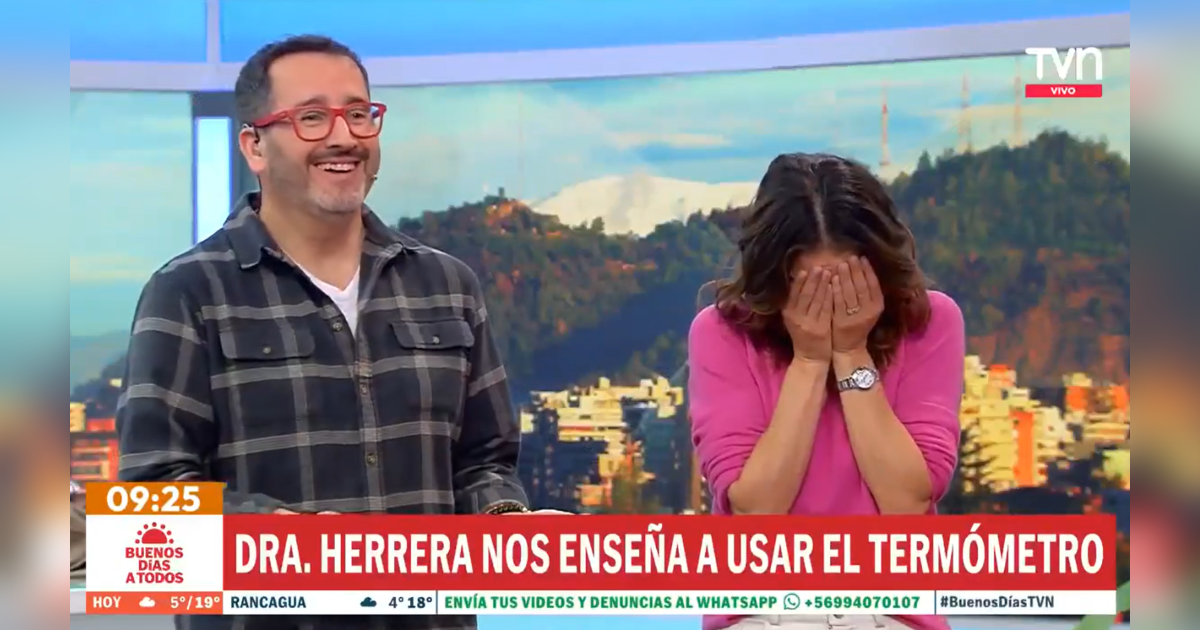 "¿Hasta dónde?": Eduardo Fuentes sorprendió a María Luisa con pregunta sobre el uso del termómetro