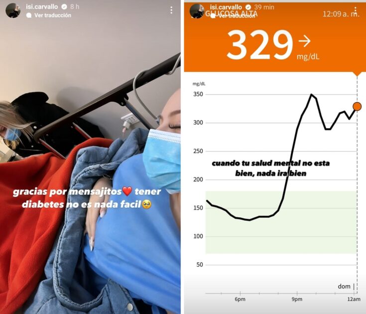 hija de Nicole Pérez hospitalizada por complejo cuadro de diabetes