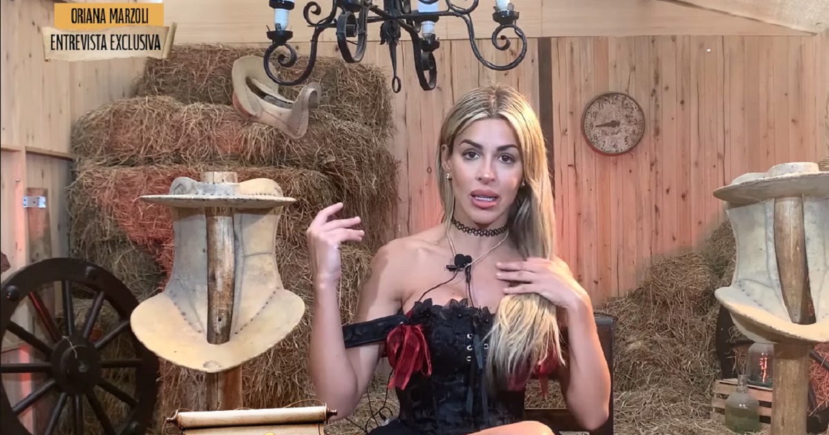 Oriana Marzoli recordó la imitación que hicieron de ella en MCC