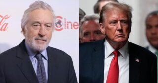 Robert de Niro criticó a Donald Trump