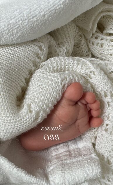 Soledad Onetto celebró tres meses de su hijo Borja