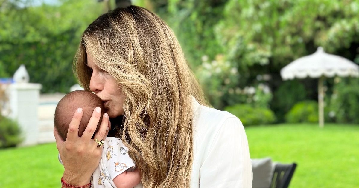 Soledad Onetto celebró tres meses de su hijo Borja