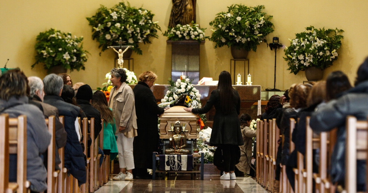 velorio de Claudio Iturra