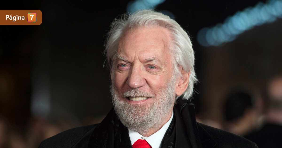 Donald Sutherland, recordado actor de Los Juegos del Hambre, murió a los 88 años