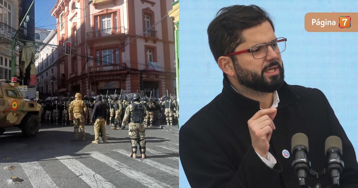 Gobierno de Chile envía respaldo al pueblo boliviano