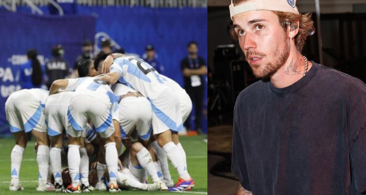 ¿Venganza contra Justin Bieber? La celebración de Argentina tras triunfo en debut de Copa América